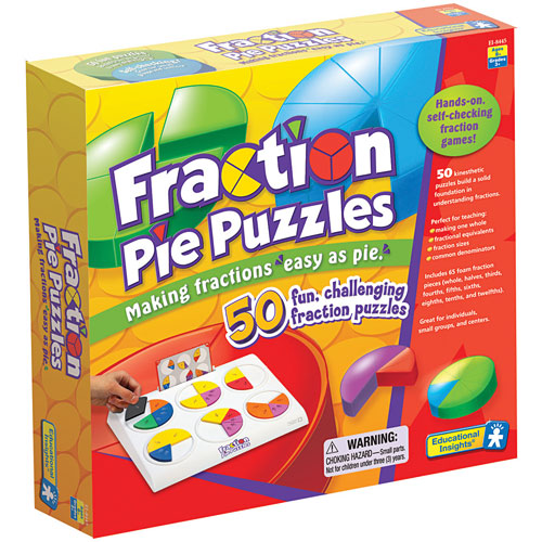 Fraction Pie Puzzles