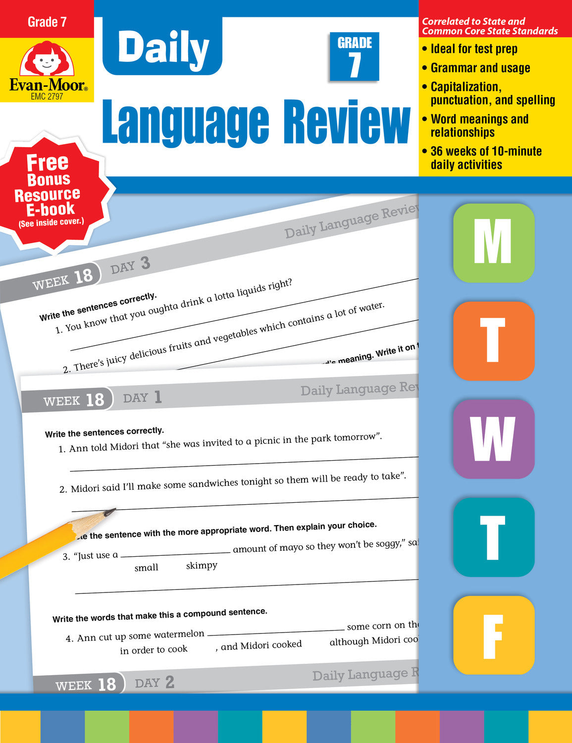 Daily Language Review, Grade 7