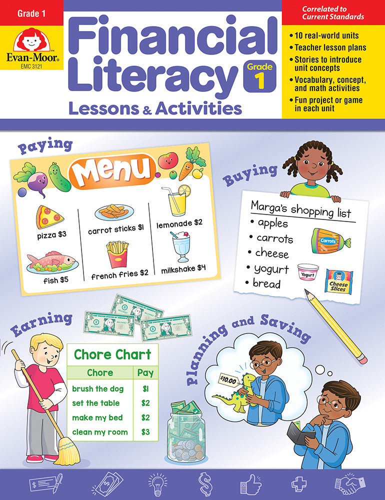 Financial Literacy Lessons and Activities, Grade 1