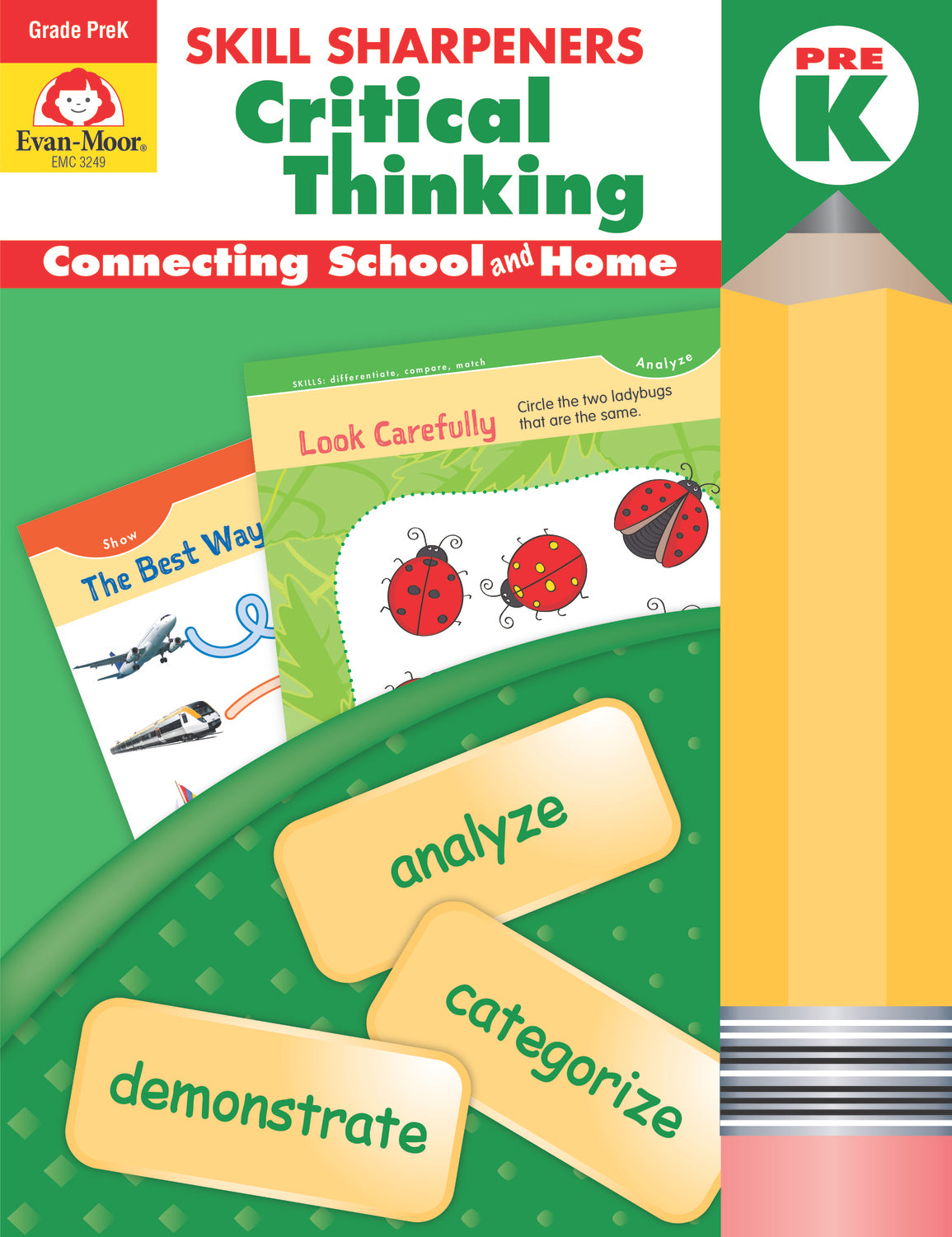 Skill Sharpeners Critical Thinking, Grade Prek