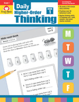 Daily Higher-Order Thinking, Grade 1