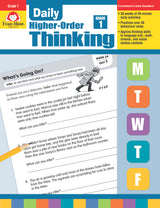 Daily Higher-Order Thinking, Grade 1