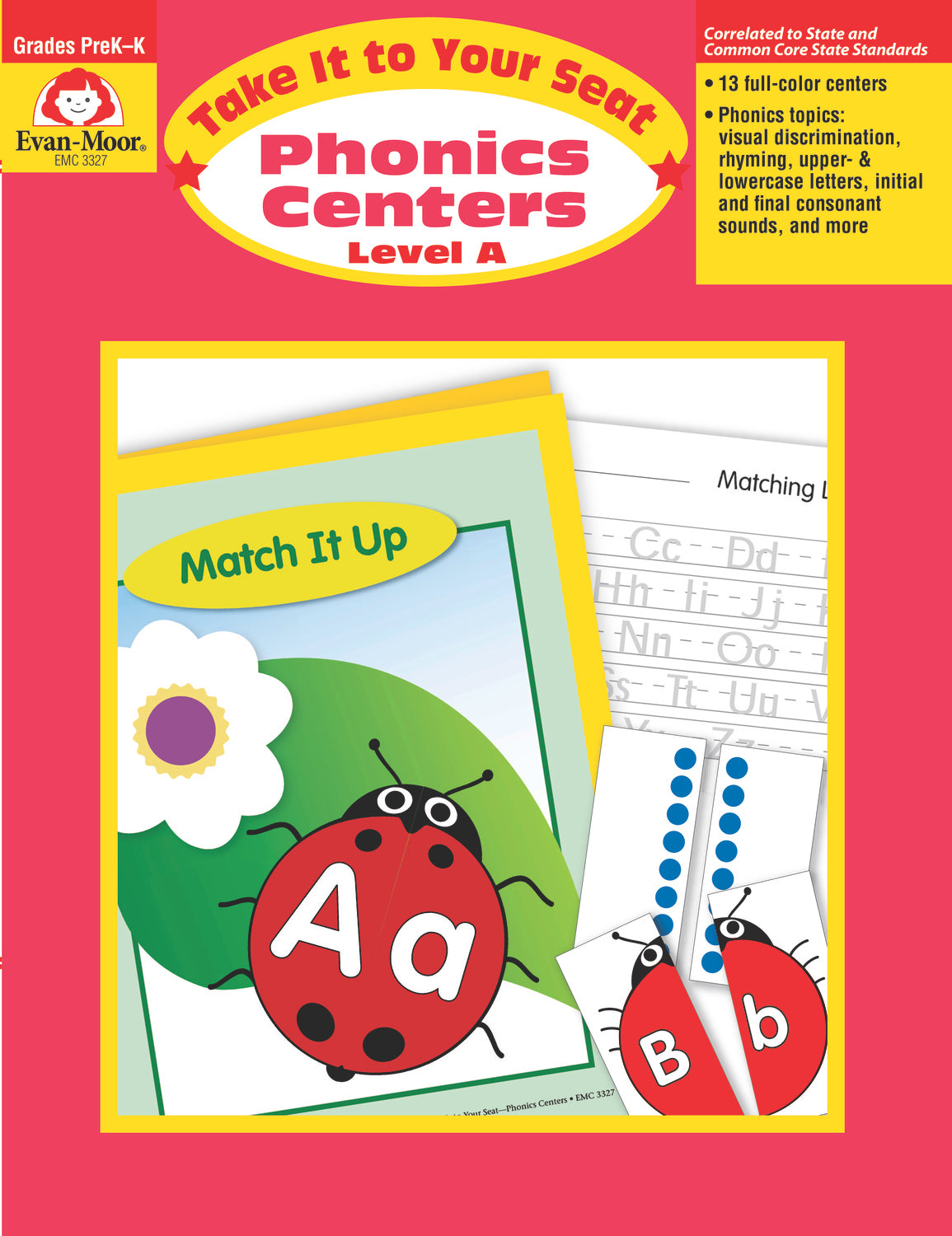 Phonics Centers, Grades Pre-K-K