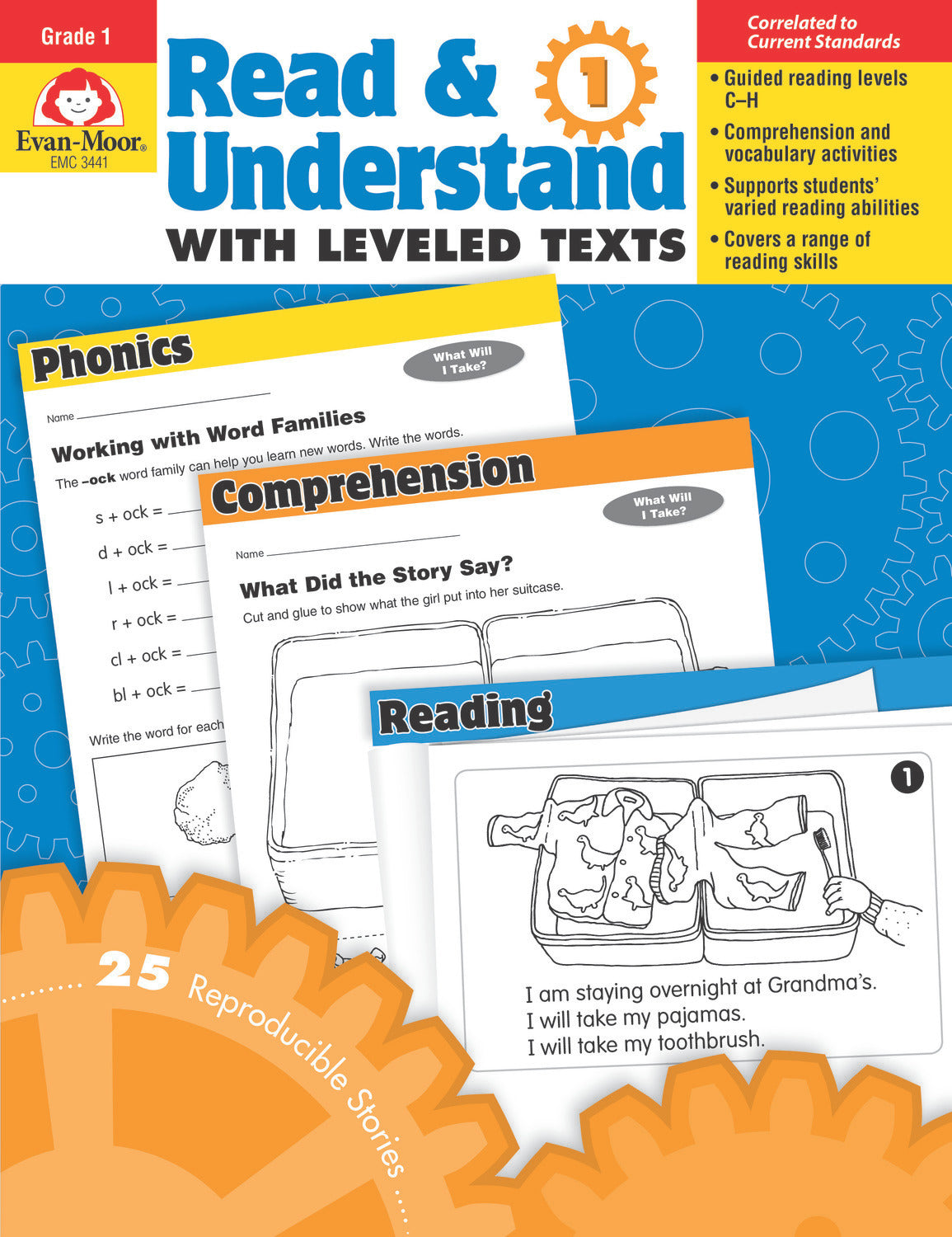 Read & Understand With Leveled Texts, Grade 1