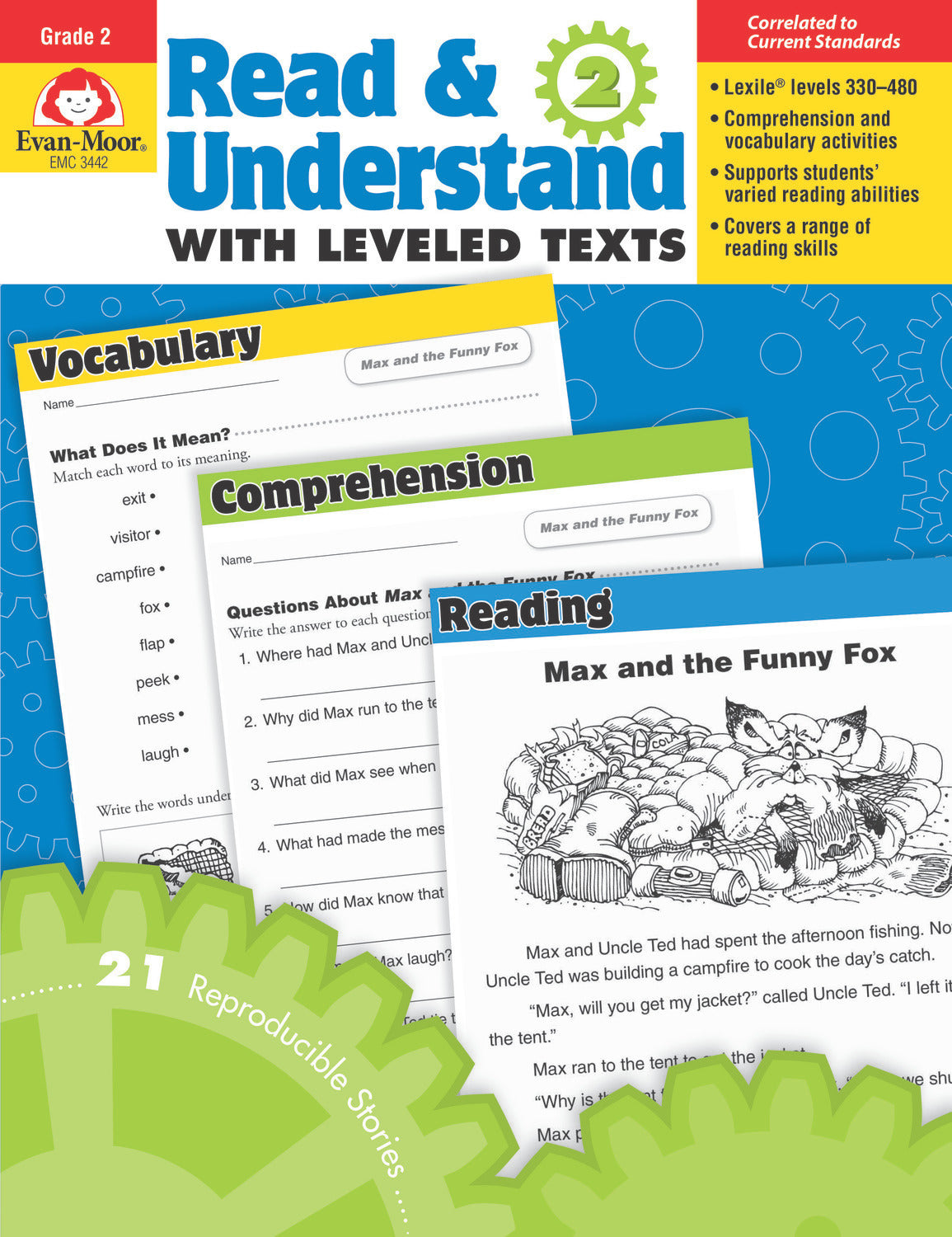 Read & Understand With Leveled Texts, Grade 2