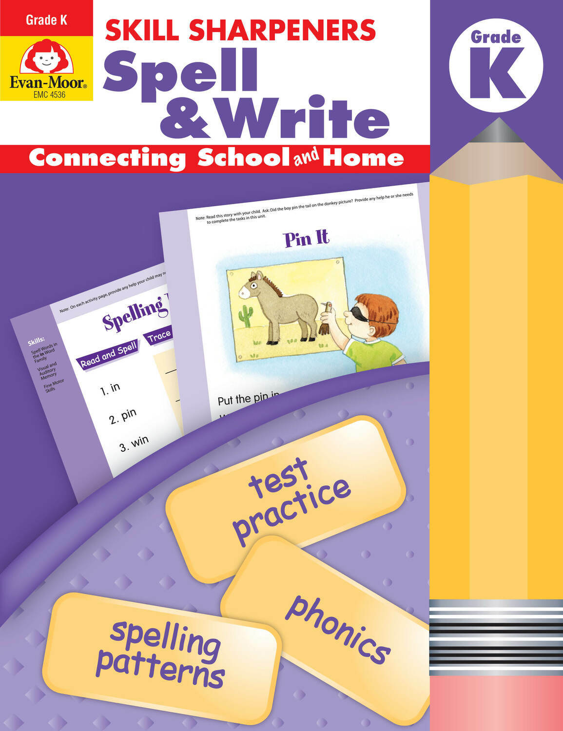 Skill Sharpeners Spell & Write, Grade K