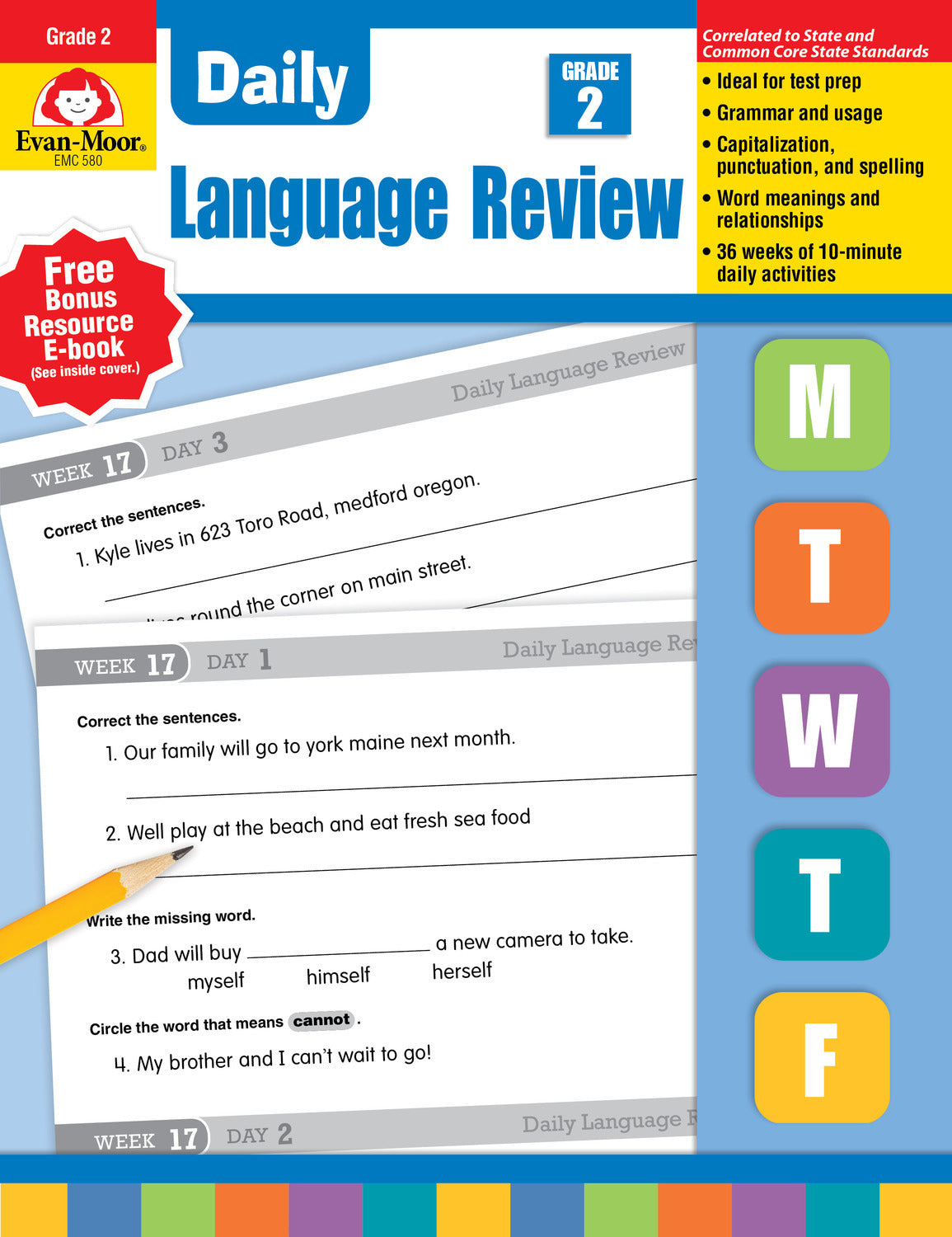 Daily Language Review  , Grade 2