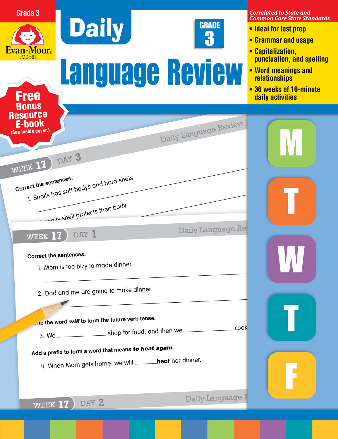 Daily Language Review  , Grade 3