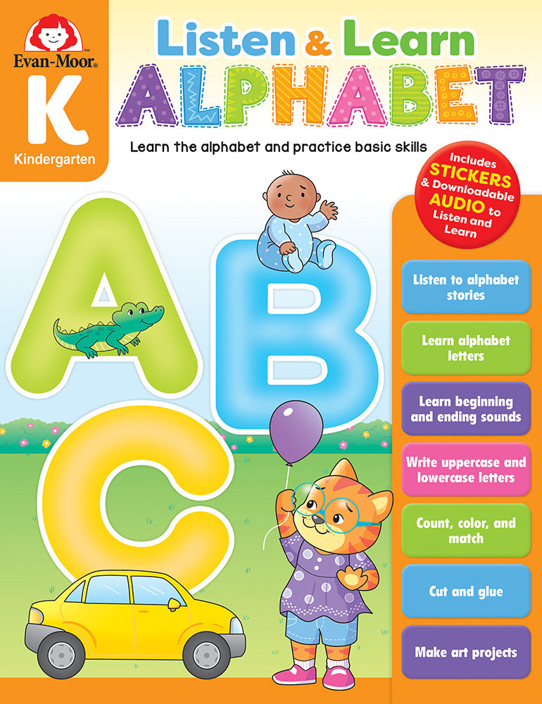 Listen and Learn: Alphabet, Grade K