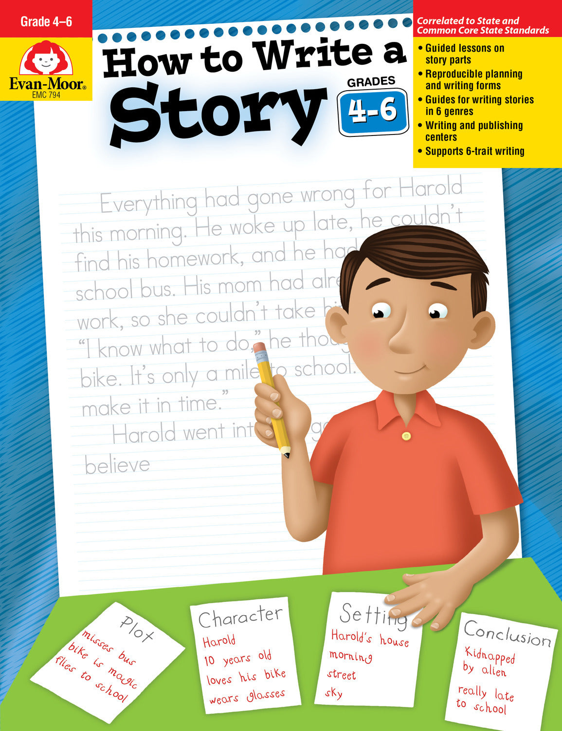 How To Write A Story, Grades 4-6