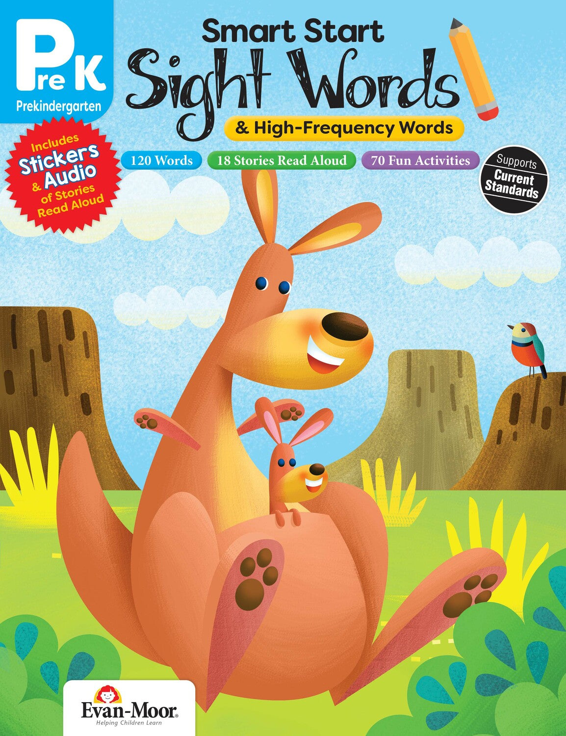 Smart Start: Sight Words and High-Frequency Words, Grade PreK