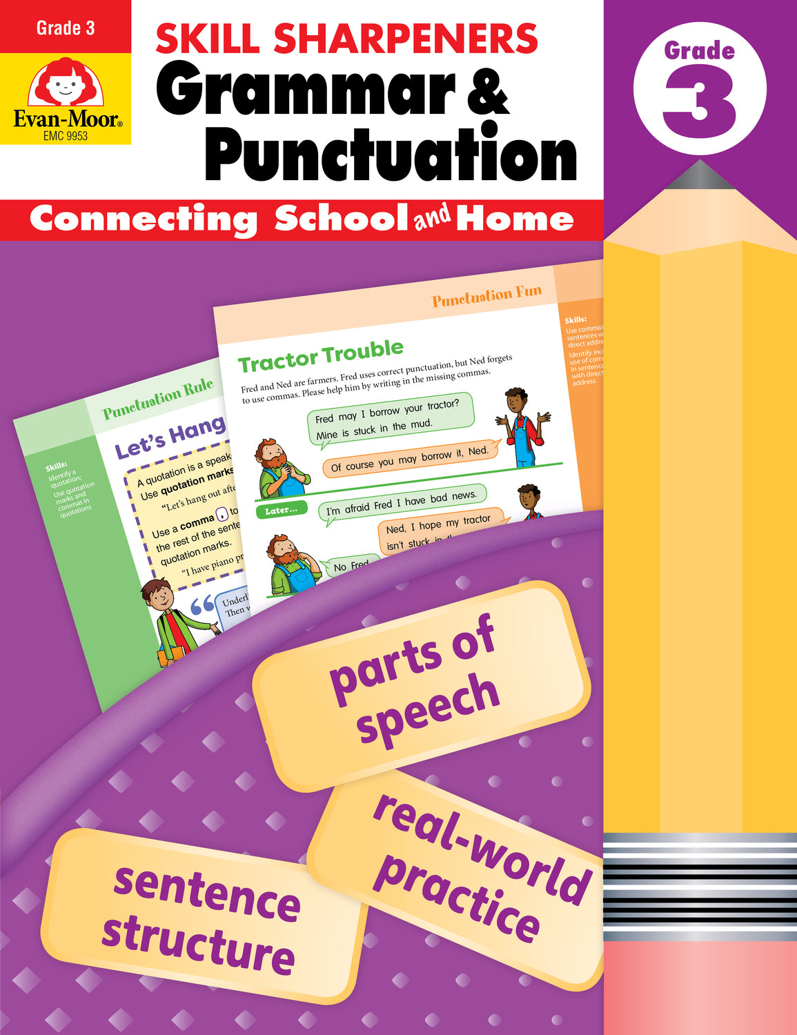 Skill Sharpeners Grammar And Punctuation, Grade 3