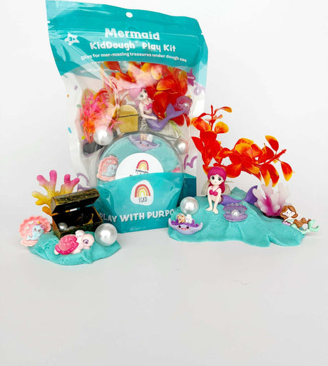 Mermaid (Blue Hawaiian) KidDough Play Kit