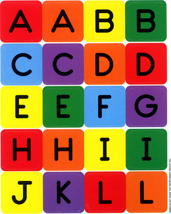 Letters Stickers - Theme