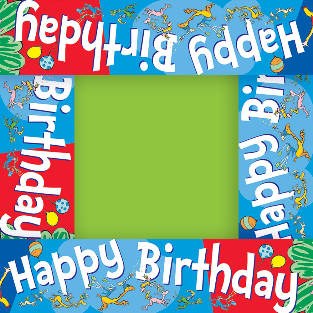 Dr. Seuss Happy Birthday Deco Trim