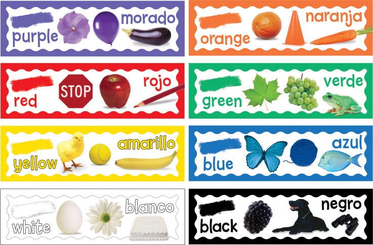 Colors Mini Bulletin Board Set