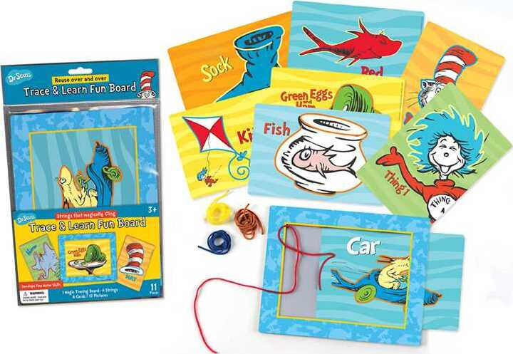 Dr. Seuss Trace & Learn Fun Board Manipulatives