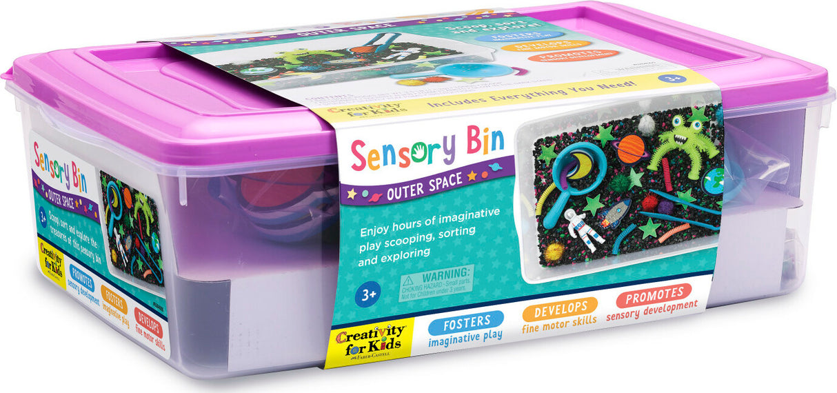 Sensory Bin - Outer Space