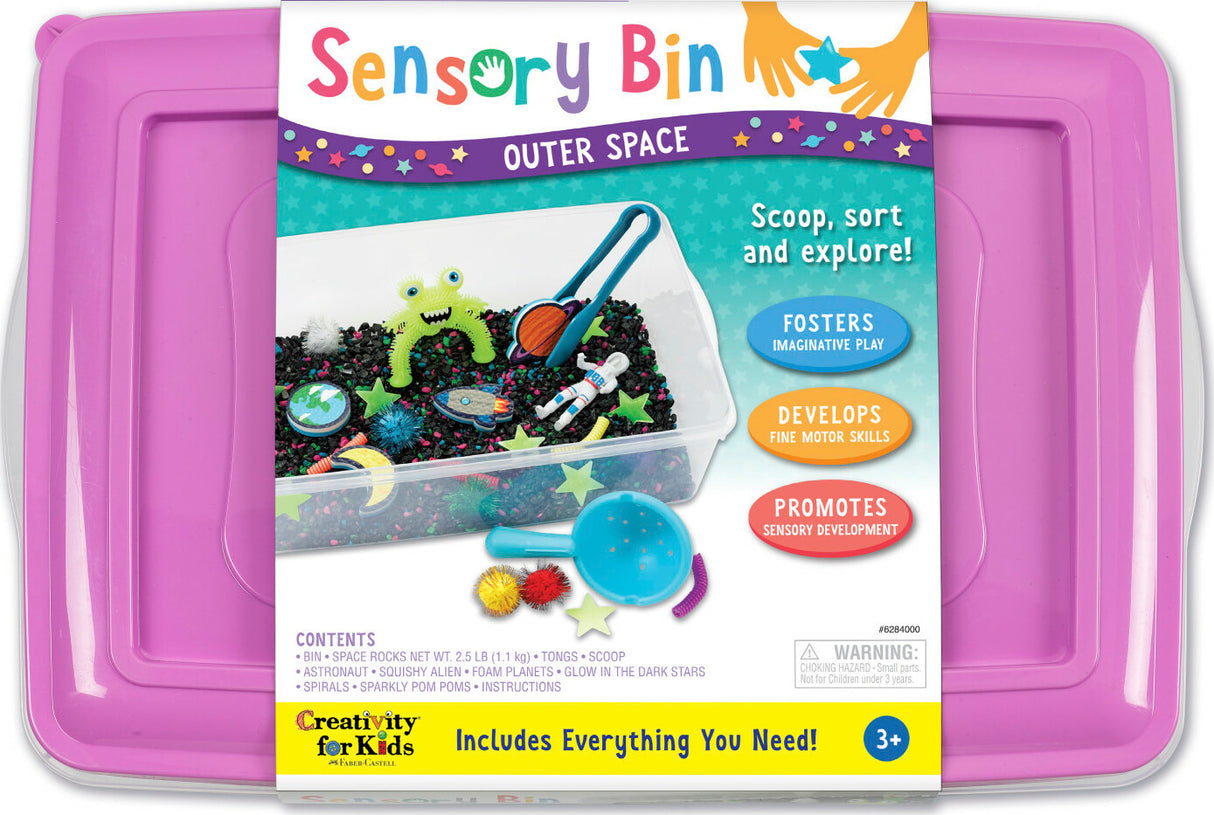 Sensory Bin - Outer Space