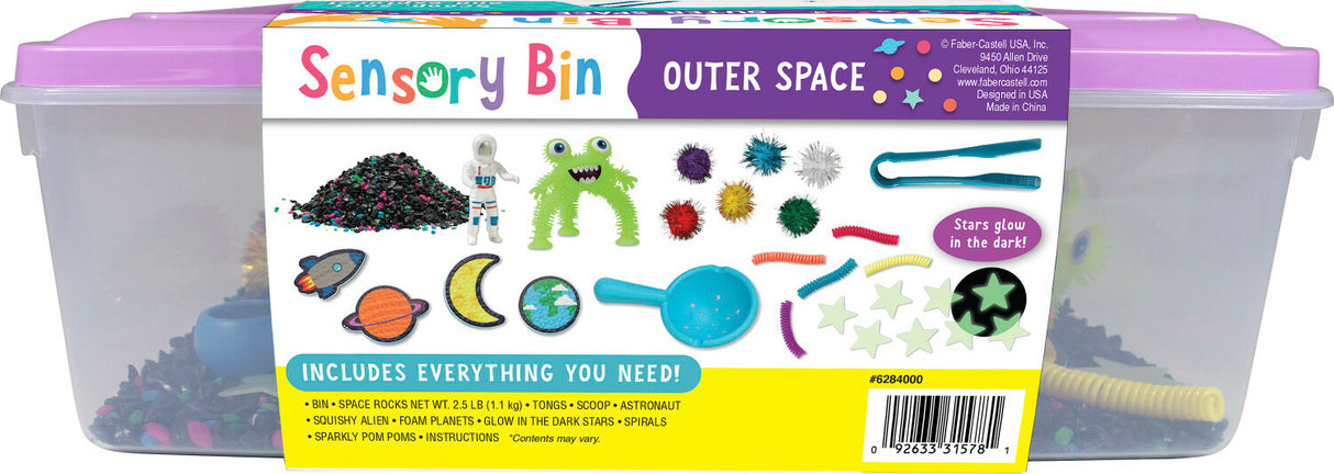 Sensory Bin - Outer Space