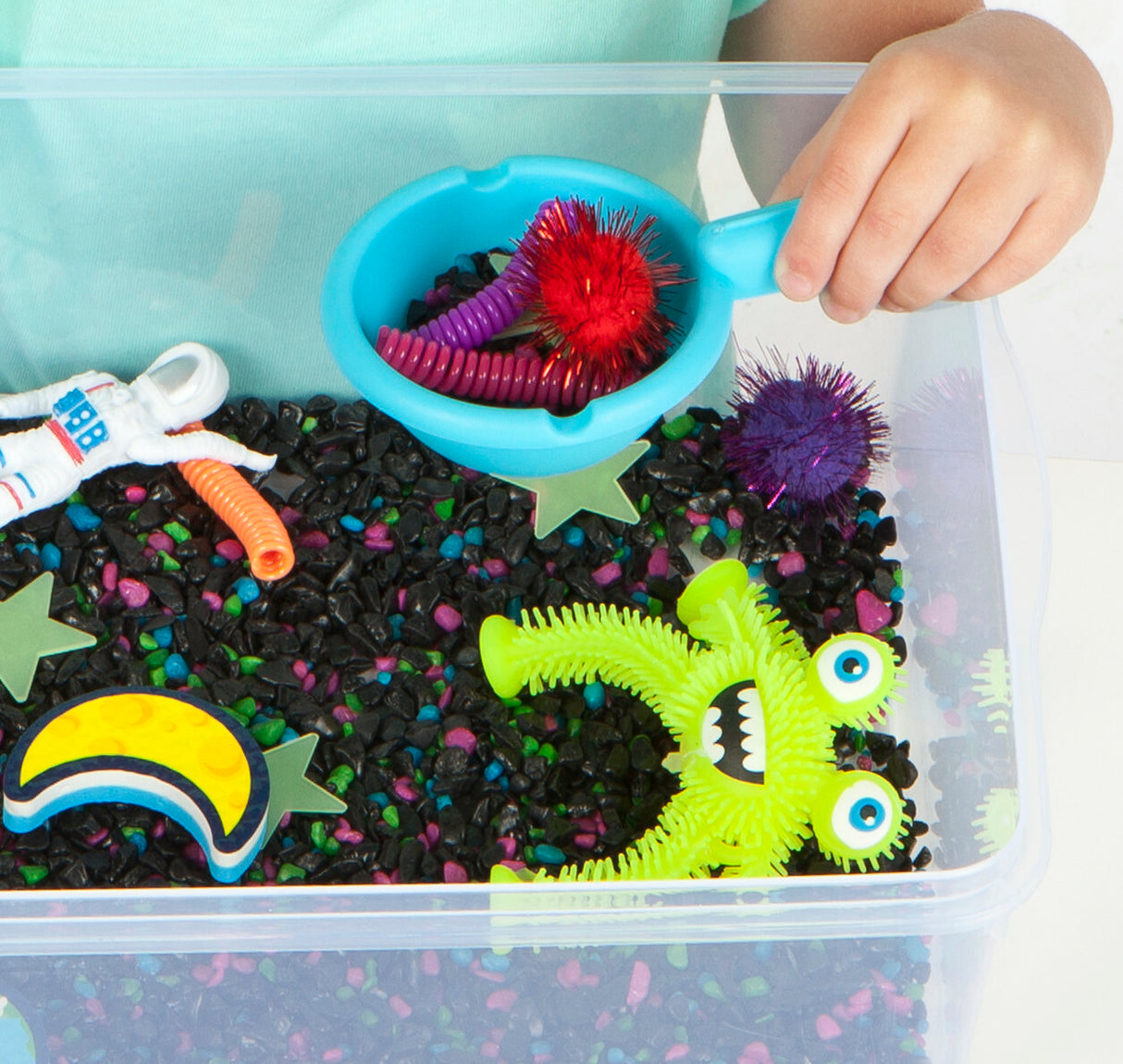 Sensory Bin - Outer Space