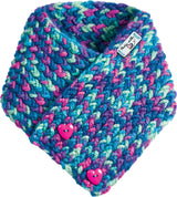 Quick Knit Button Scarf