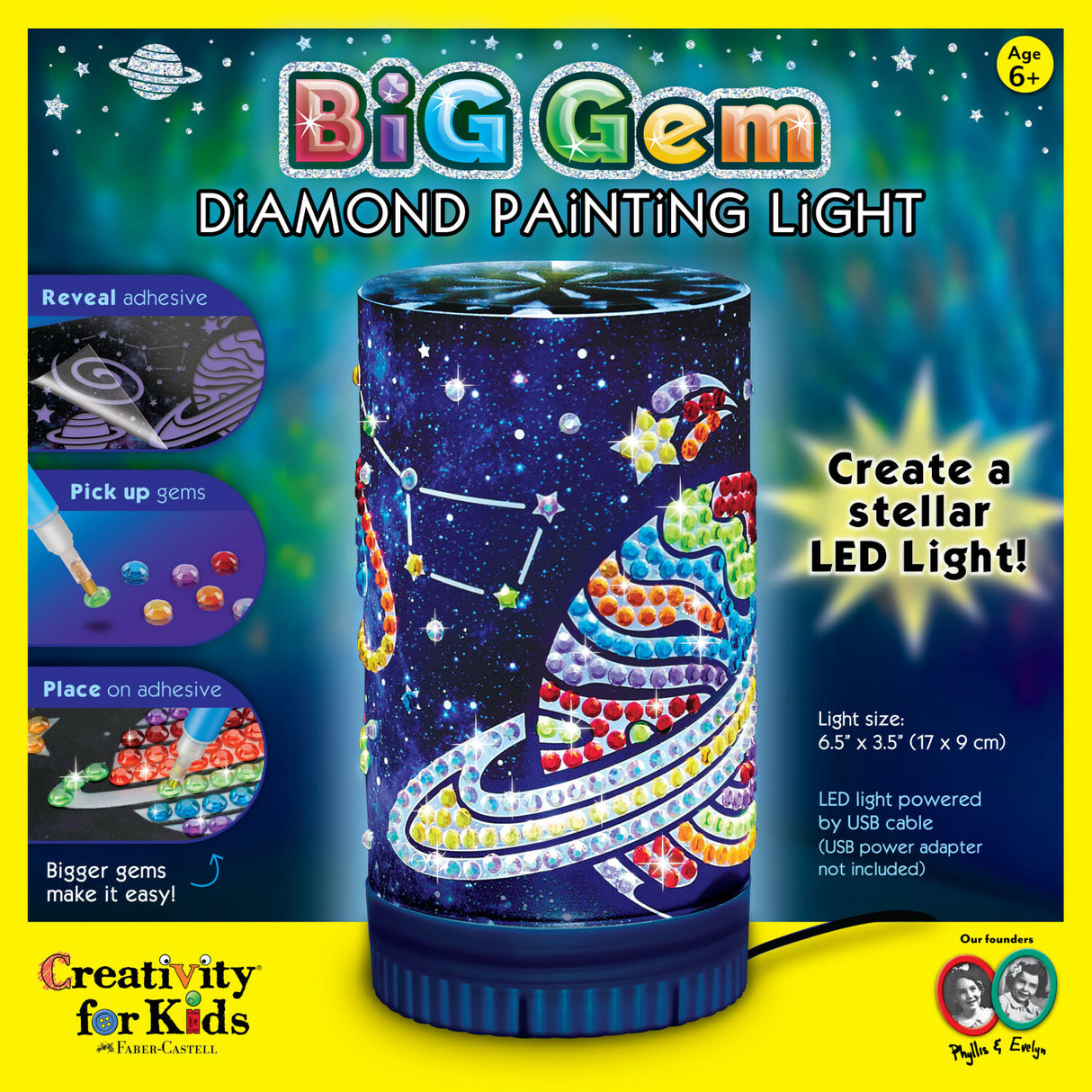 Big Gem Diamond Painting Light