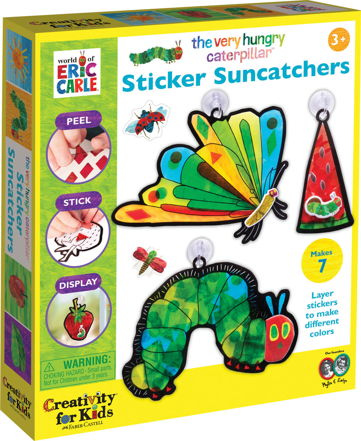 The Very Hungry Caterpillar Sticker Suncatchers