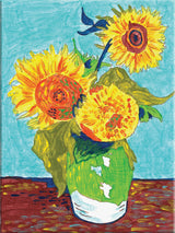 Paint By Number Museum Series-Sunflowers