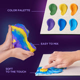 OKTO Sensory Art 3D Painting "Starry Night" – 11.8" x 15.7" Canvas Kit