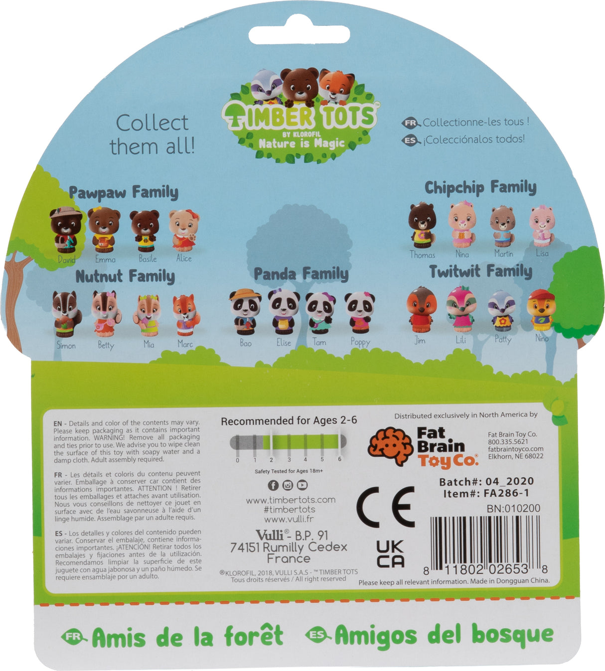 Timber Tots Forest Friends Set of 7