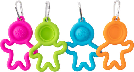 Lil Dimpl Keychain (Orange)