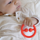 Nigi Nagi and Nogi Teething Rings by MOLUK - Primary colors