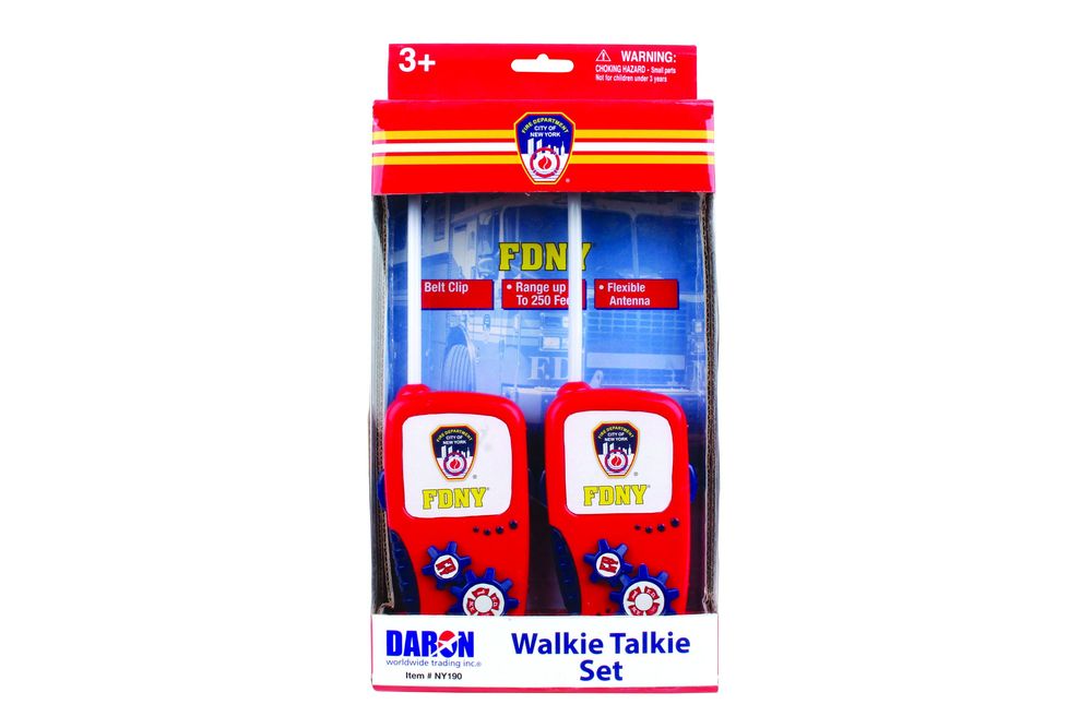 Fdny Walkie Talkie Playset