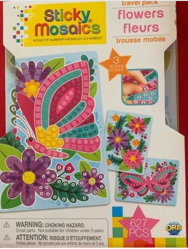 Sticky Mosaics - Travel Pack - Flowers