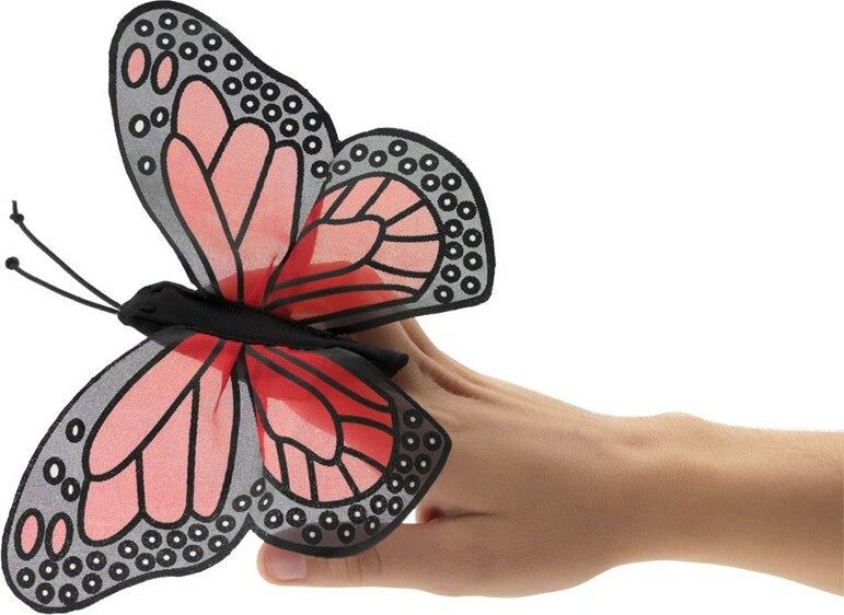 Mini Butterfly, Monarch Finger Puppet