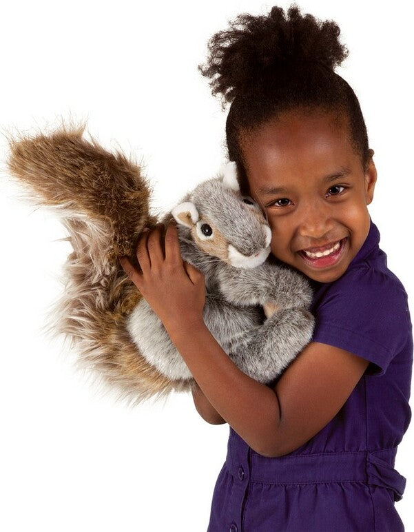 Squirrel, Gray Hand Puppet