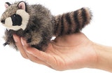 Mini Raccoon Finger Puppet