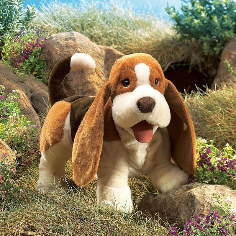 Hound, Basset Hand Puppet