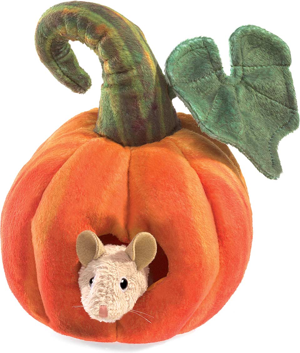 Mouse In Pumpkin