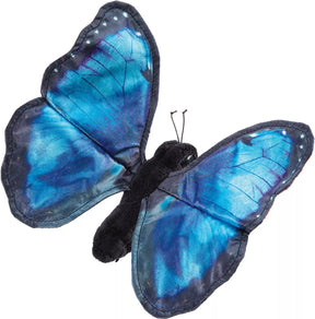 Blue Morpho Butterfly Puppet