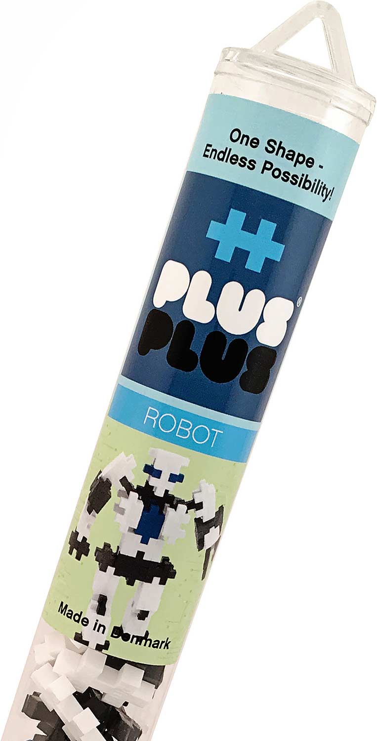 Plus-Plus Robot Mini Maker Tube