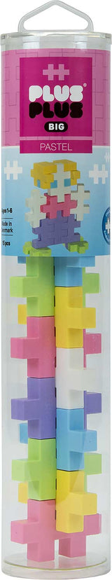 Plus-Plus BIG - 15 pc Tube Pastel