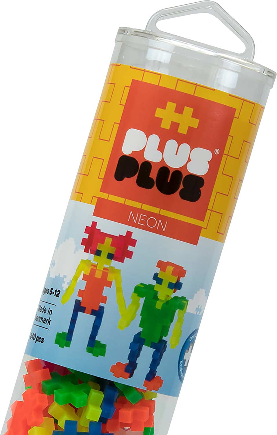 Plus-Plus Tube - 240 pc Neon