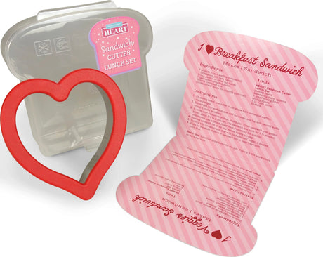 Heart Sandwich Cutter Lunch Set