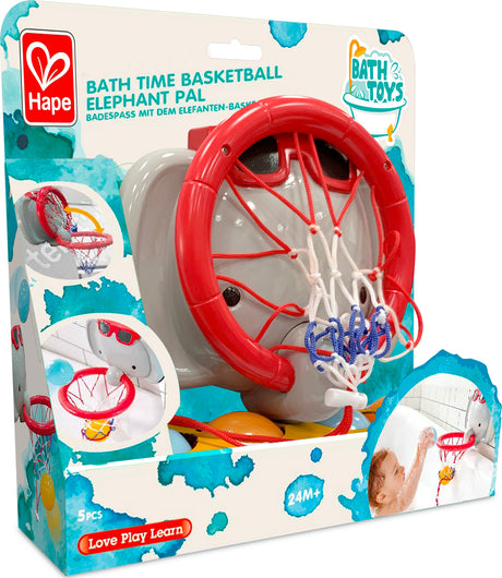 Bath Time Basketball Elephant Pal