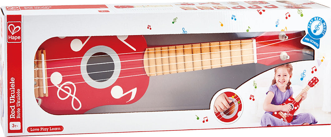 Rock Star Ukulele  Red