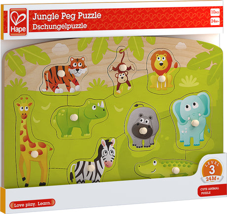 Jungle Peg Puzzle