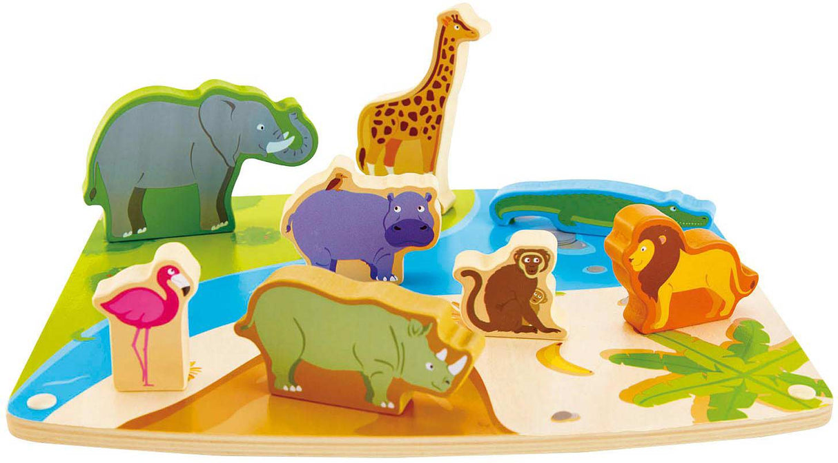 Wild Animal Puzzle & Play