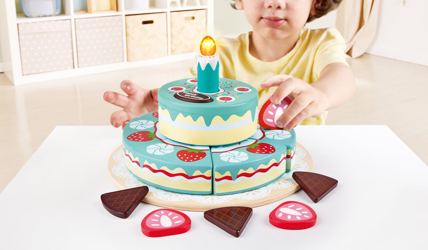 Interactive Happy Birthday Cake – School Crossing